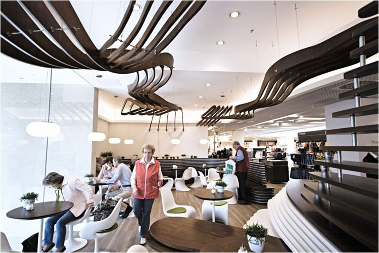 德國創意綠色小酒館空間設計